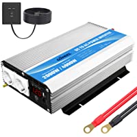 GIANDEL Inversor de Corriente 2000W Onda Modificada Convertidor 12V 220V 230V con Mando a Distancia &amp- Pantalla LED &amp- 2…
